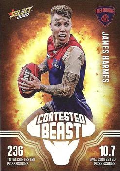 2020 Select Footy Stars - Contested Beasts #CB32 James Harmes Front